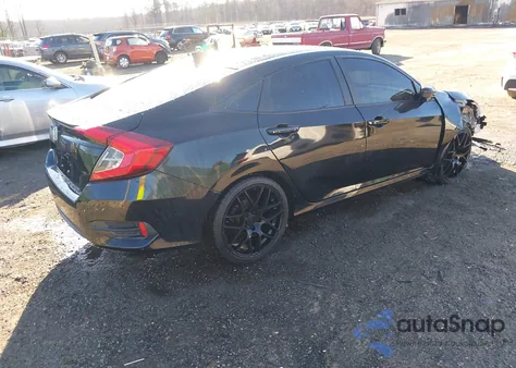 2016 Honda Civic Ex-T from USA, damaged, VIN 2HGFC1F3XGH653645